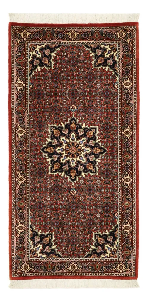 Persisk teppe - Bijar - 136 x 70 cm - rust
