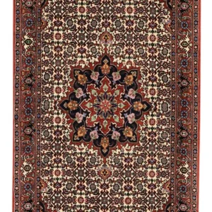 Persisk teppe - Bijar - 137 x 72 cm - mørk beige