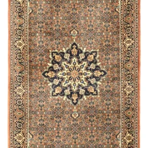 Persisk teppe - Bijar - 139 x 72 cm - mørk beige