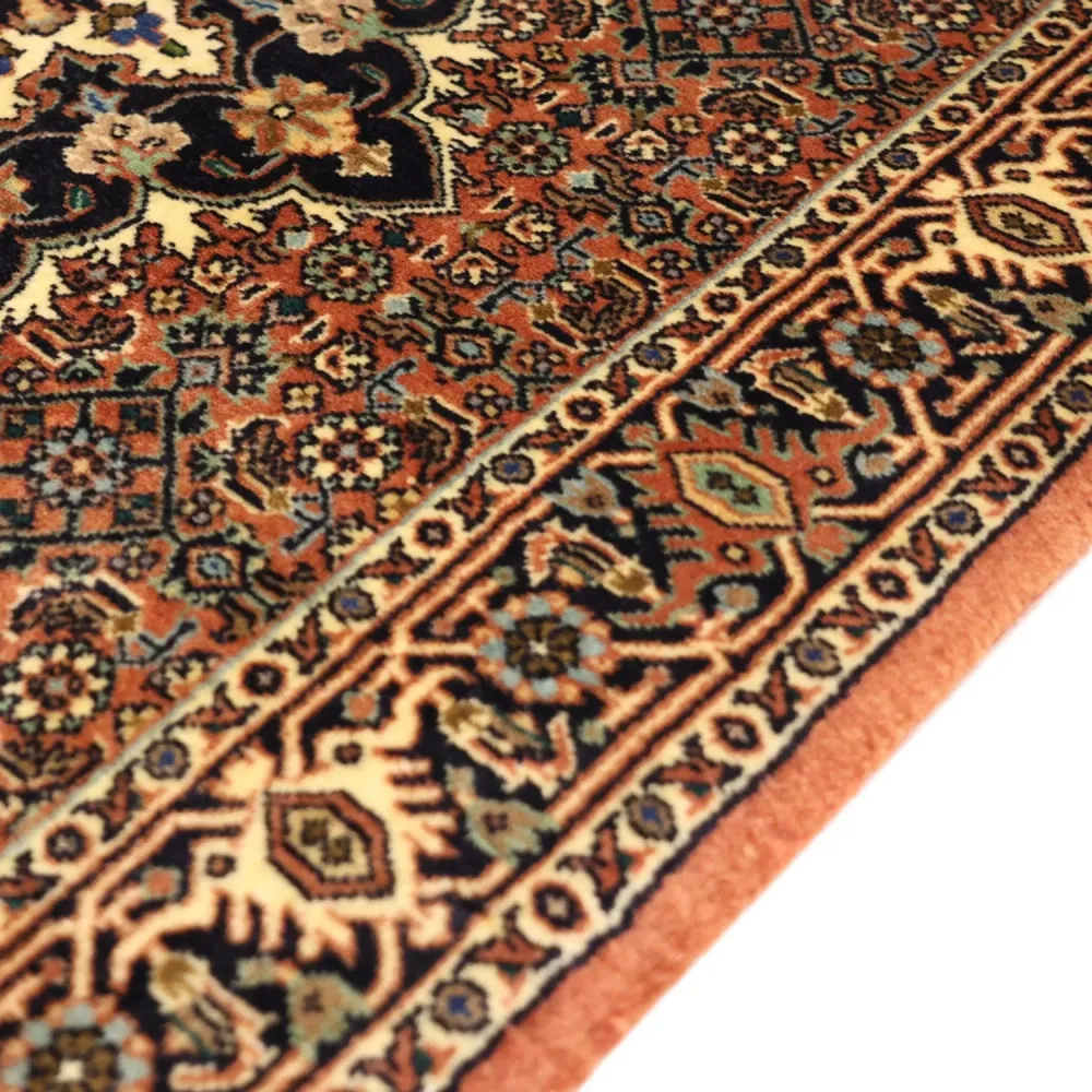 Persisk teppe - Bijar - 139 x 72 cm - mørk beige