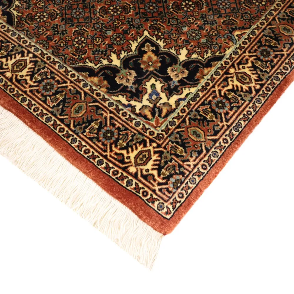 Persisk teppe - Bijar - 139 x 72 cm - mørk beige