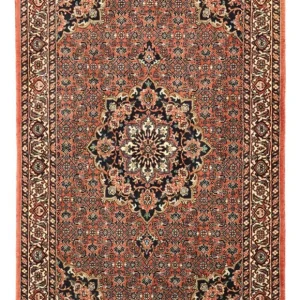 Persisk teppe - Bijar - 139 x 82 cm - rust
