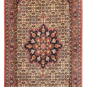 Persisk teppe - Bijar - 140 x 70 cm - mørk beige