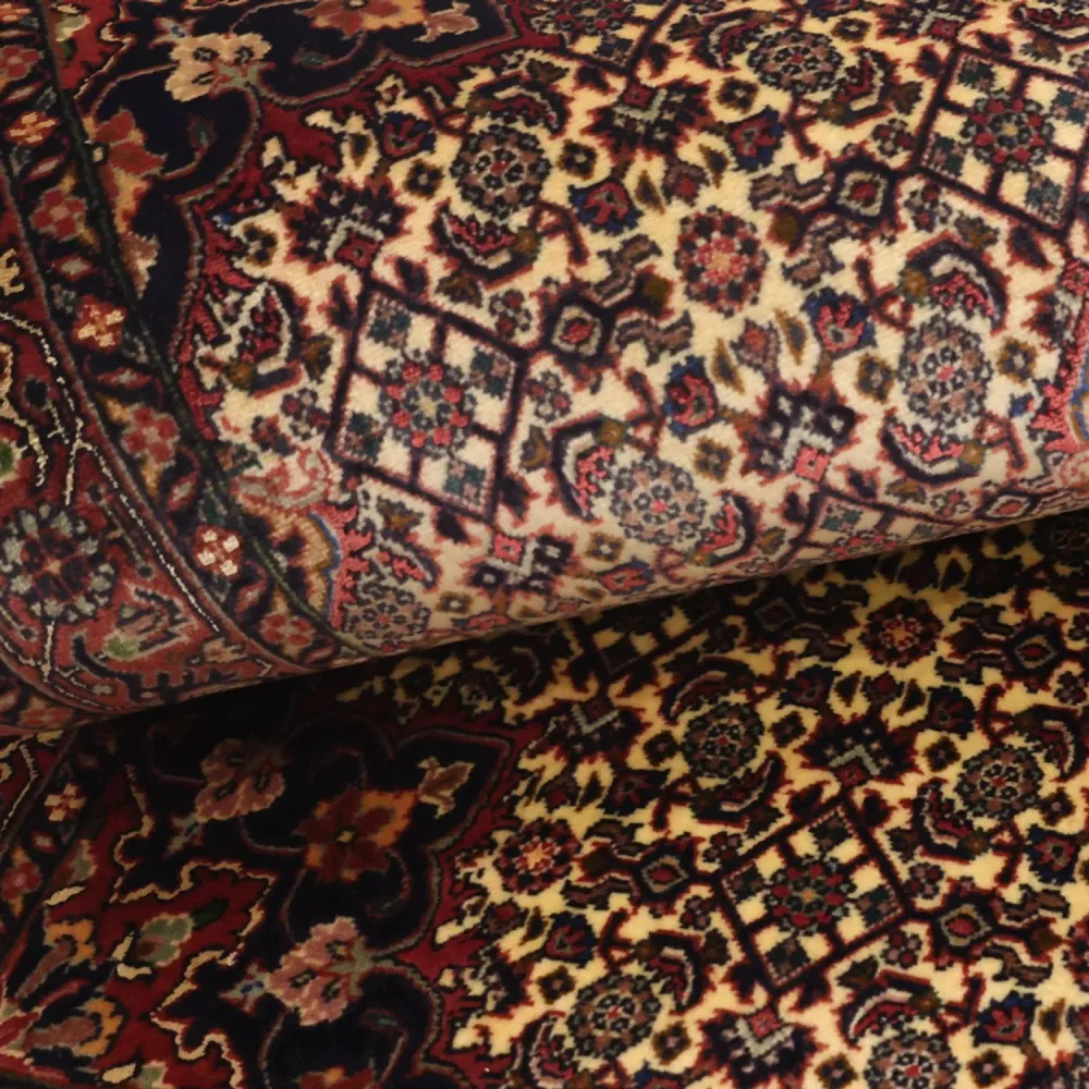 Persisk teppe - Bijar - 140 x 70 cm - mørk beige