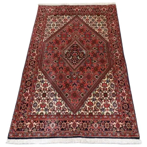 Persisk teppe - Bijar - 141 x 76 cm - rød