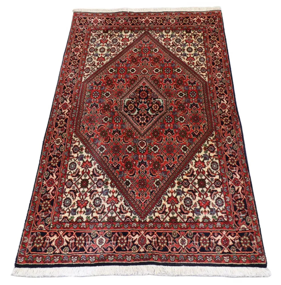 Persisk teppe - Bijar - 141 x 76 cm - rød