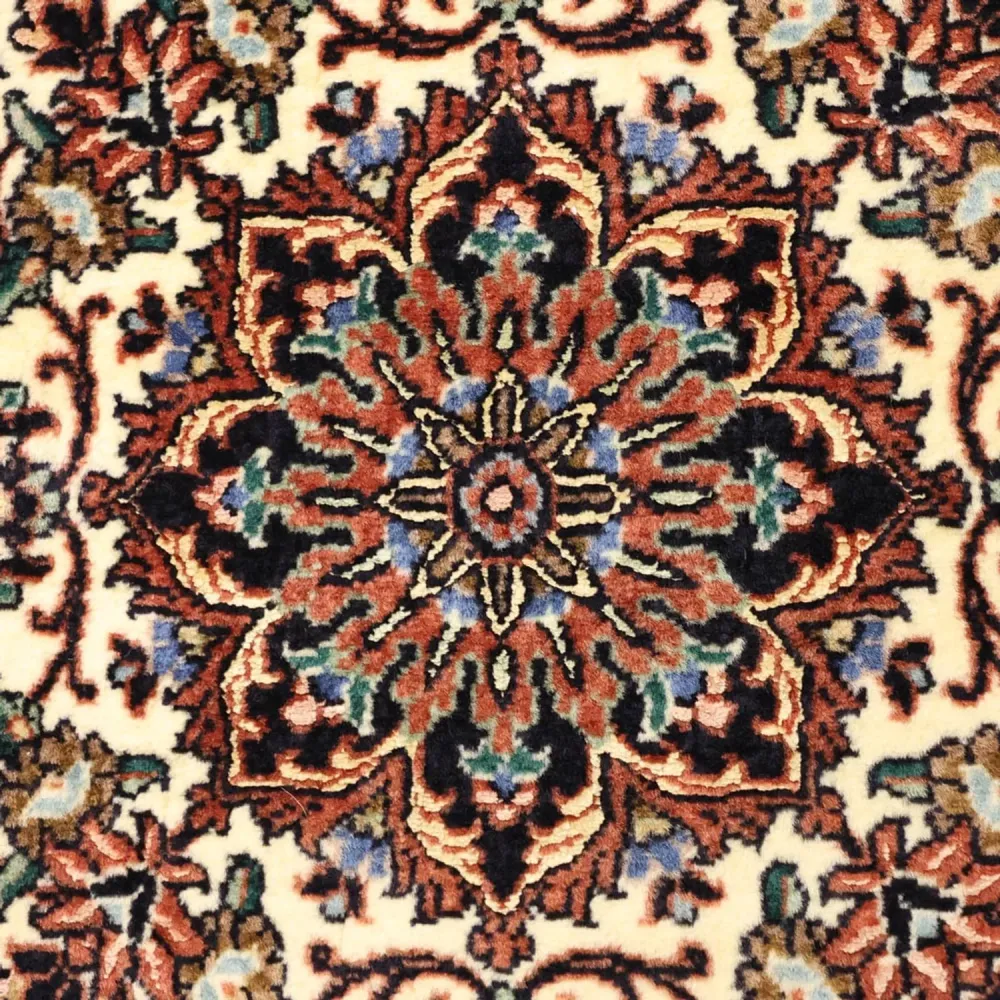 Persisk teppe - Bijar - 141 x 71 cm - mørk rød
