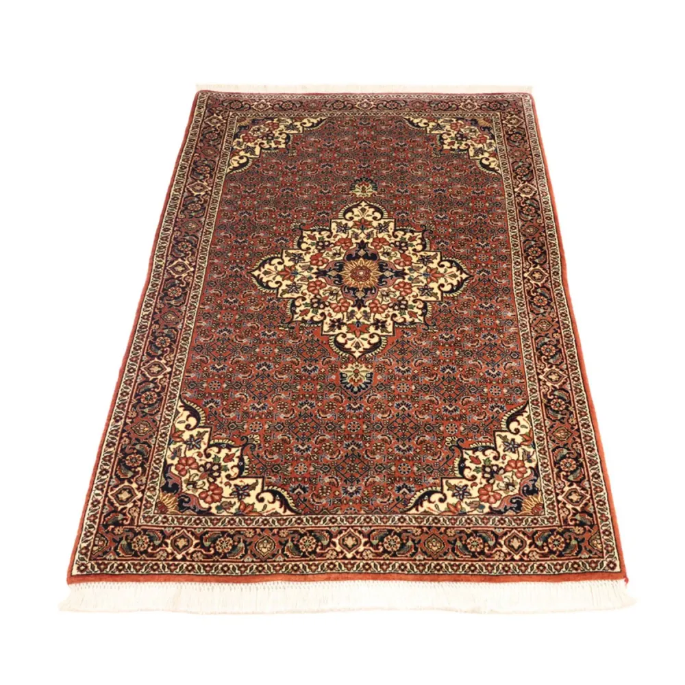 Persisk teppe - Bijar - 141 x 89 cm - mørk beige