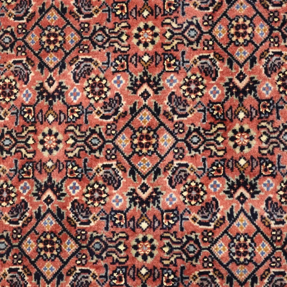 Persisk teppe - Bijar - 141 x 70 cm - rust