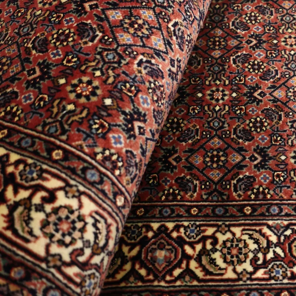 Persisk teppe - Bijar - 141 x 70 cm - rust