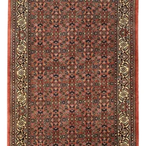 Persisk teppe - Bijar - 142 x 72 cm - mørk beige