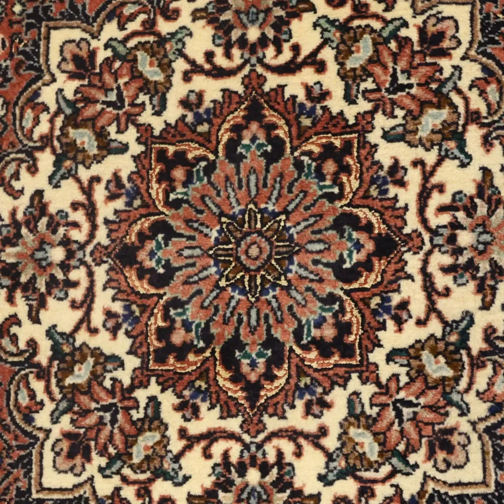 Persisk teppe - Bijar - 144 x 70 cm - mørk rød
