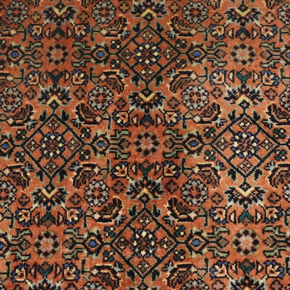 Persisk teppe - Bijar - 144 x 71 cm - mørk beige