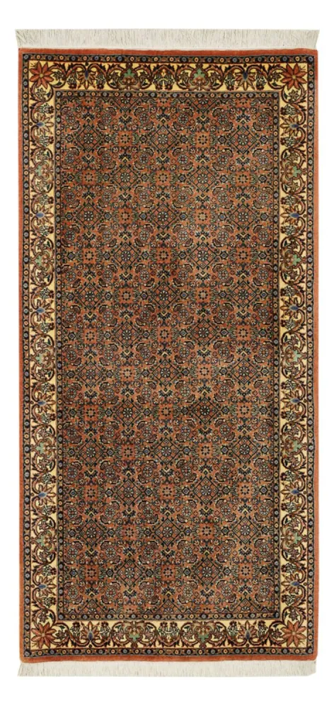 Persisk teppe - Bijar - 144 x 71 cm - mørk beige