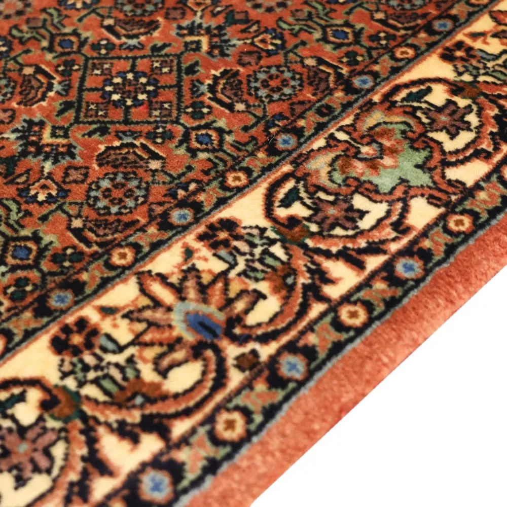 Persisk teppe - Bijar - 144 x 71 cm - mørk beige