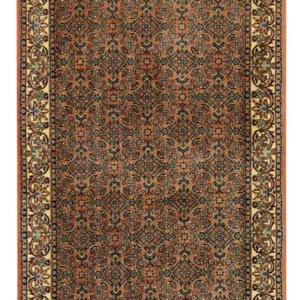 Persisk teppe - Bijar - 144 x 71 cm - mørk beige