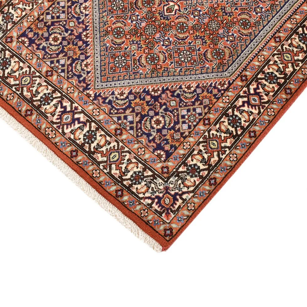 Persisk teppe - Bijar - 145 x 78 cm - bordeaux rød