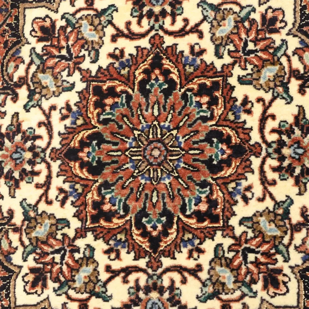 Persisk teppe - Bijar - 145 x 73 cm - mørk rød