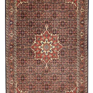 Persisk teppe - Bijar - 146 x 90 cm - mørk beige