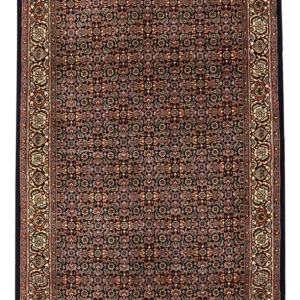Persisk teppe - Bijar - 146 x 90 cm - mørk beige