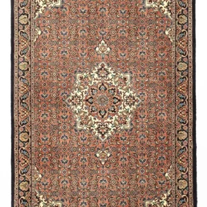 Persisk teppe - Bijar - 146 x 92 cm - rust