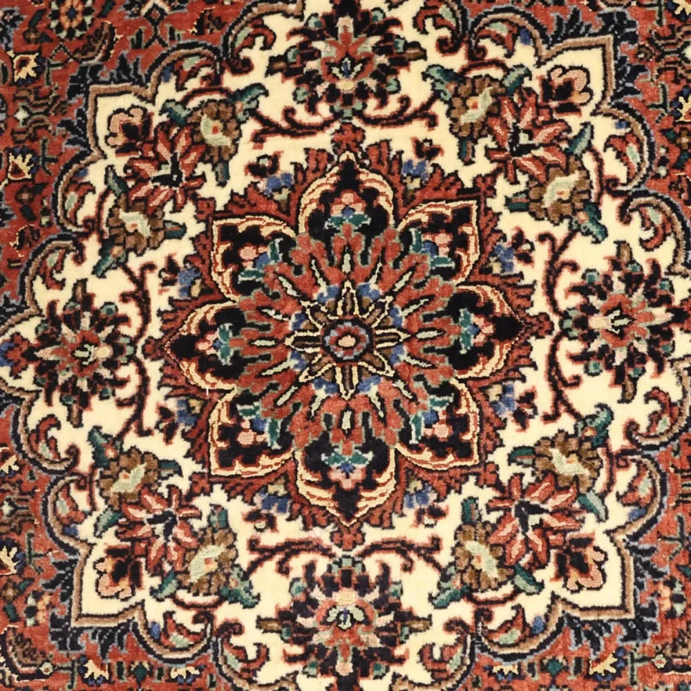 Persisk teppe - Bijar - 146 x 92 cm - rust