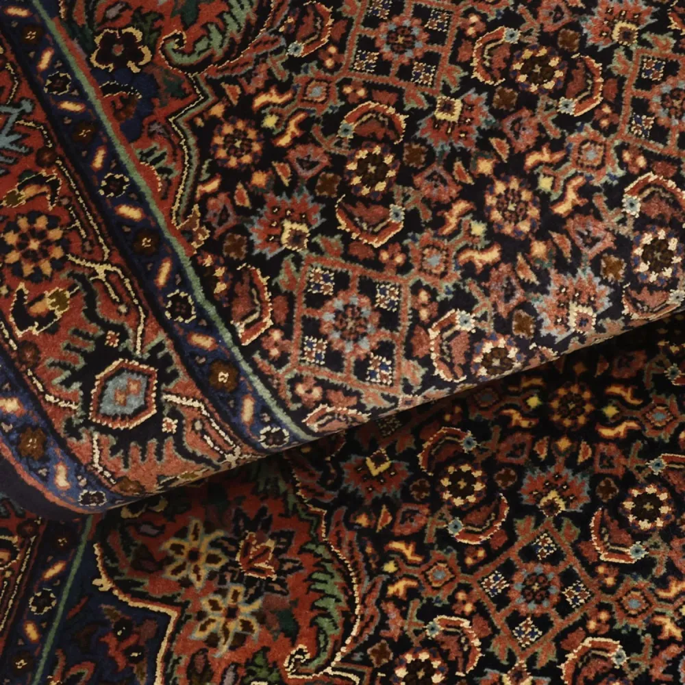Persisk teppe - Bijar - 147 x 69 cm - mørk beige