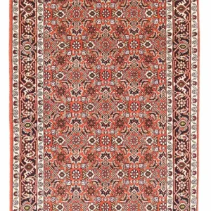 Persisk teppe - Bijar - 148 x 84 cm - rød