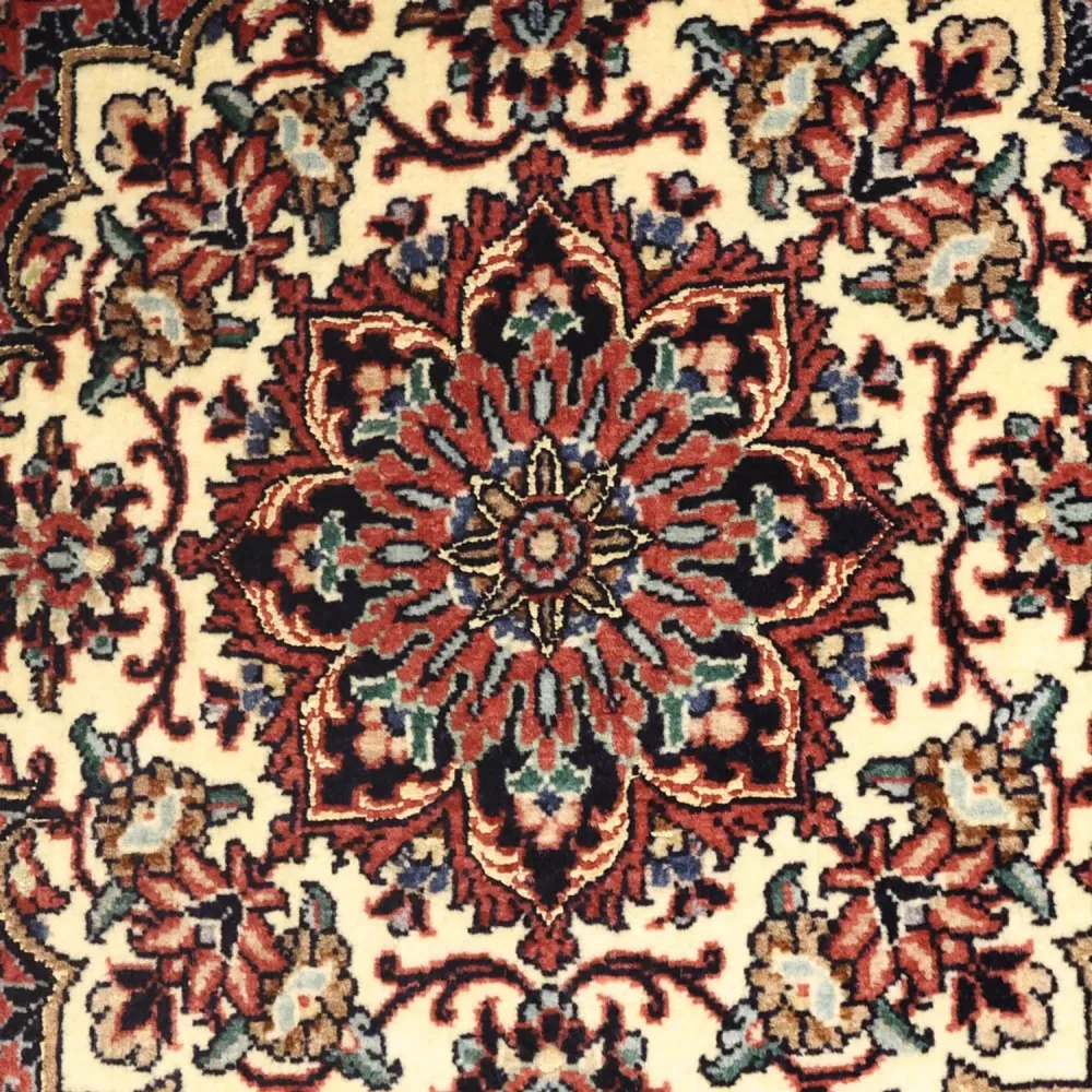 Persisk teppe - Bijar - 148 x 69 cm - mørk rød