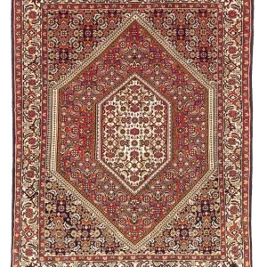 Persisk teppe - Bijar - 150 x 105 cm - rust