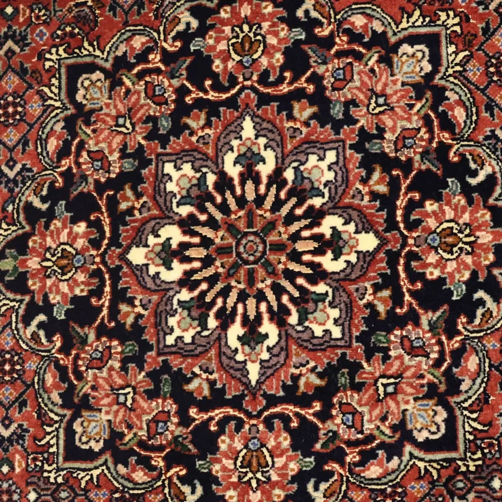 Persisk teppe - Bijar - 153 x 91 cm - mørk rød