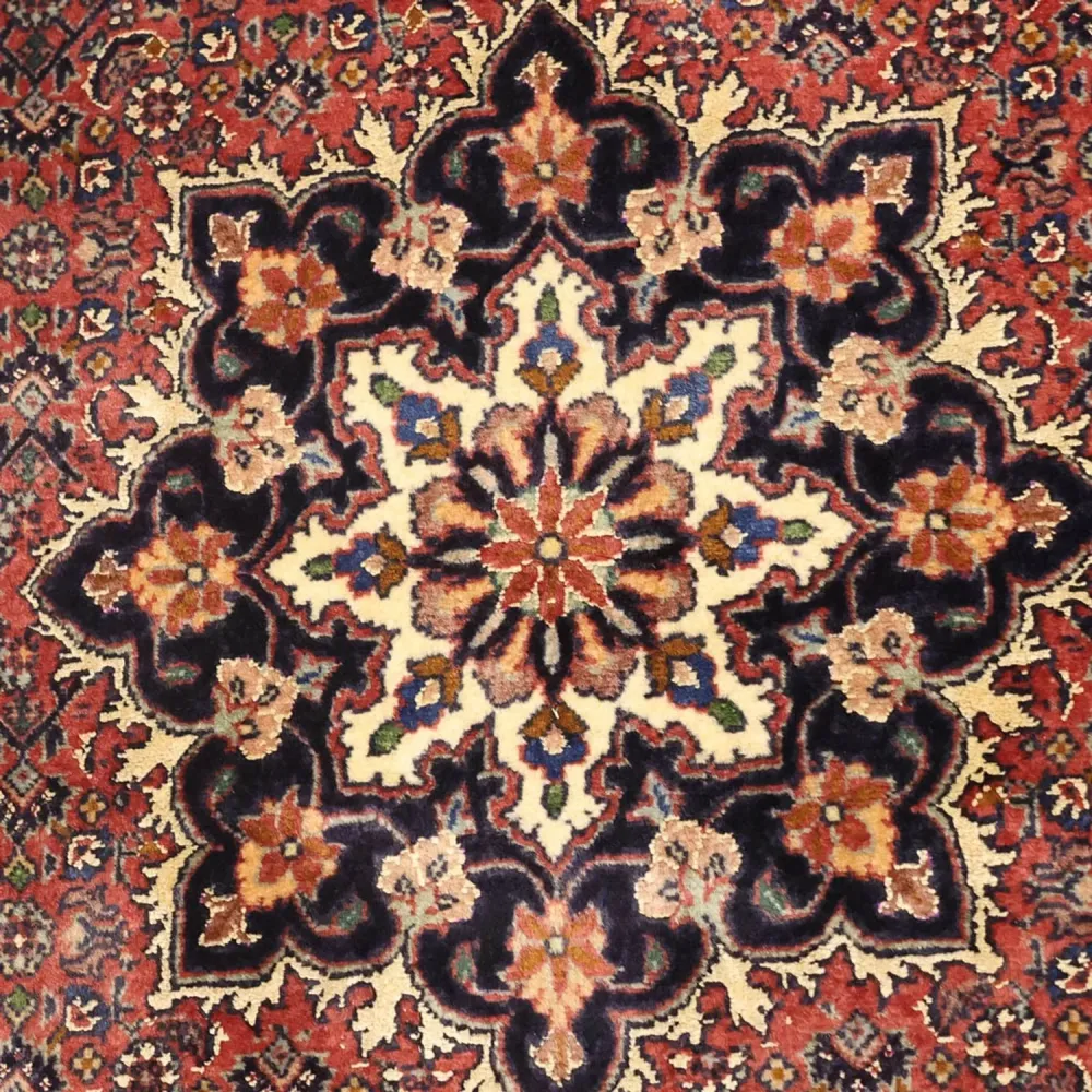 Persisk teppe - Bijar - 159 x 91 cm - rust