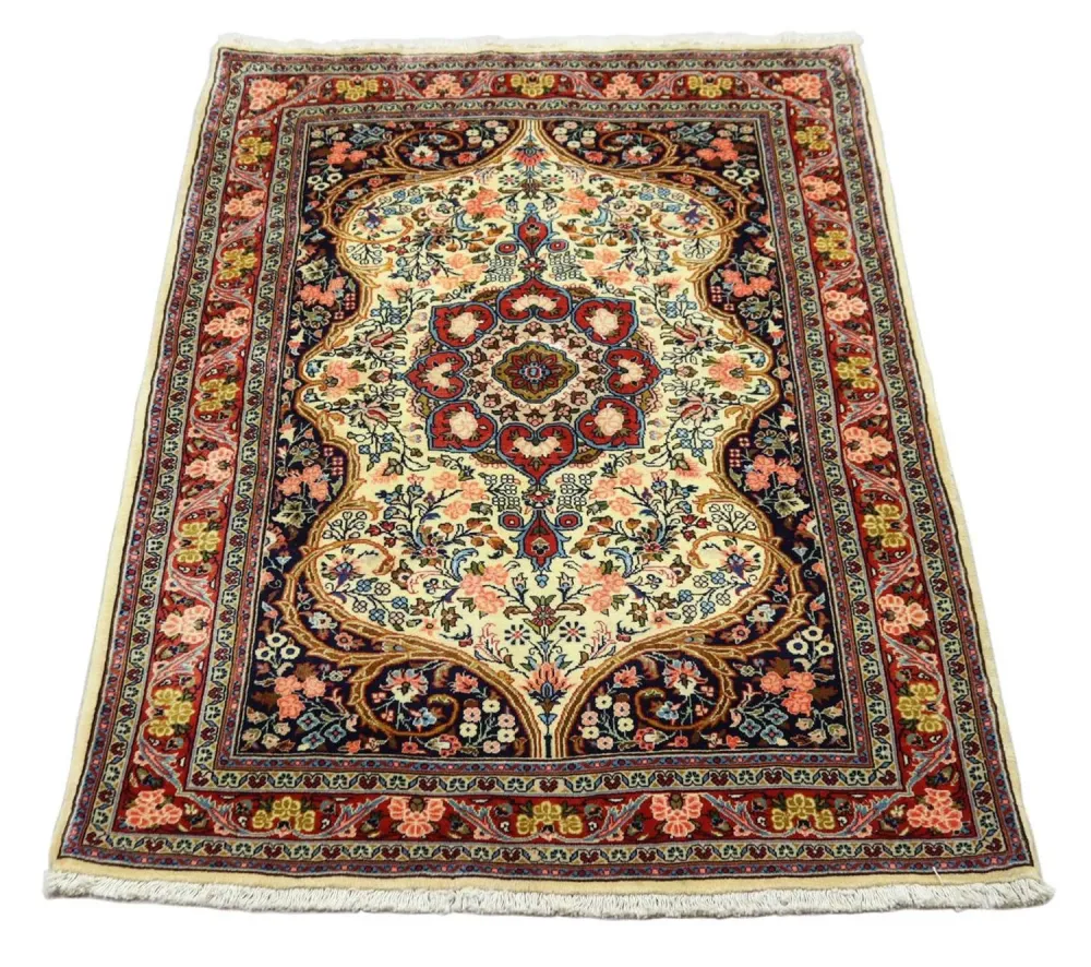 Persisk teppe - Bijar - 160 x 107 cm - beige