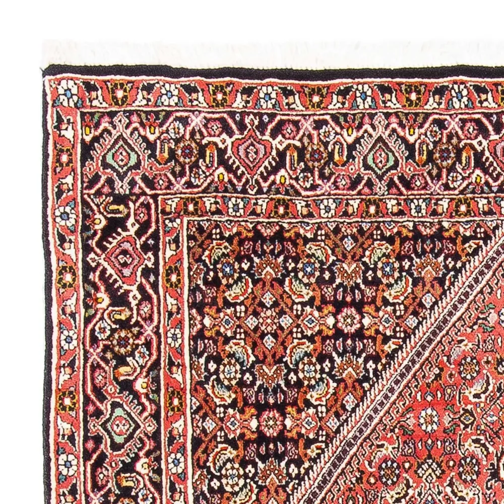 Persisk teppe - Bijar - 160 x 108 cm - lys rød
