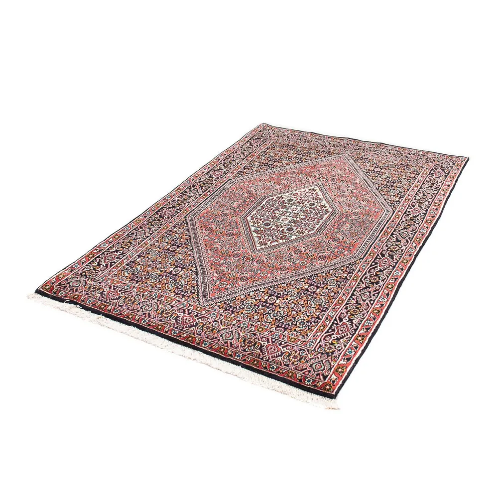Persisk teppe - Bijar - 160 x 108 cm - lys rød