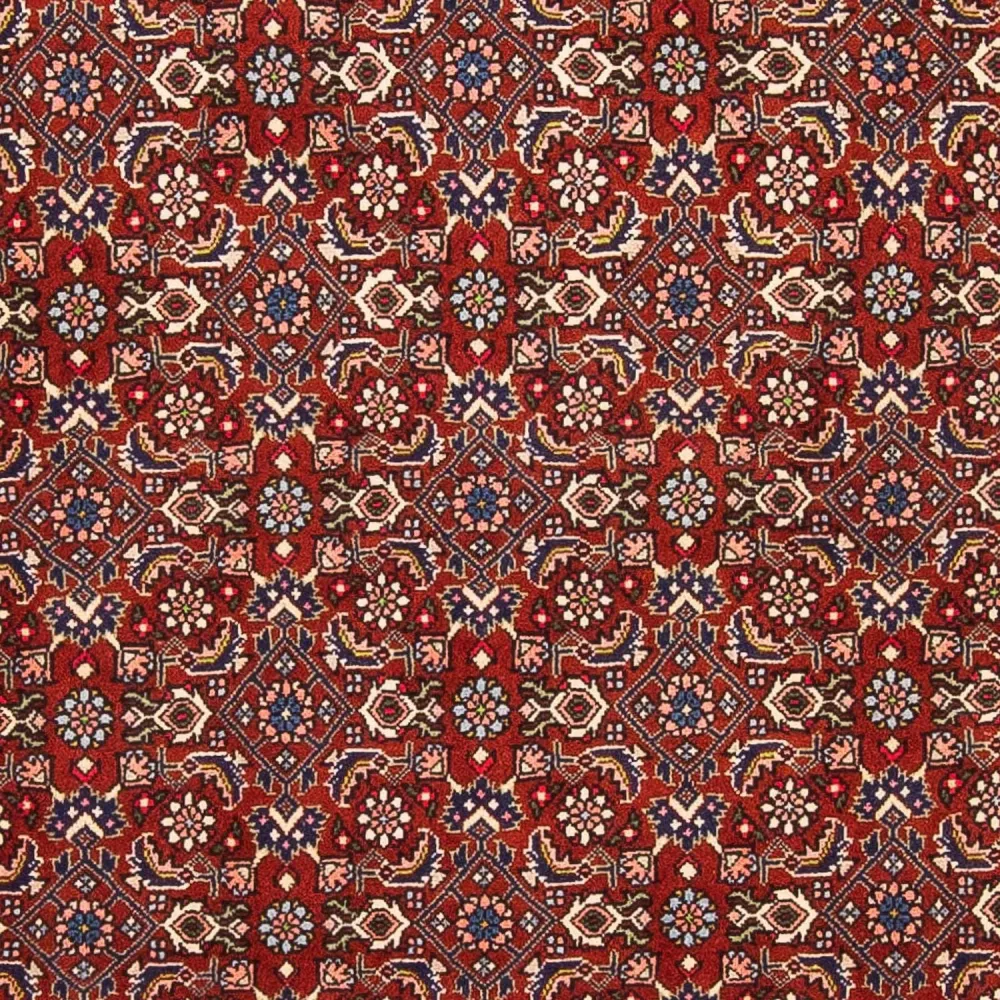 Persisk teppe - Bijar - 160 x 108 cm - mørk rød