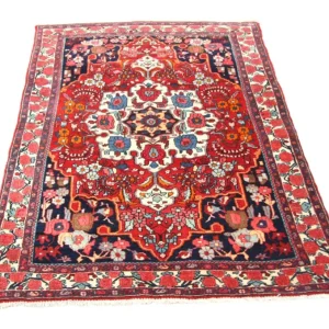 Persisk teppe - Bijar - 160 x 110 cm - rød
