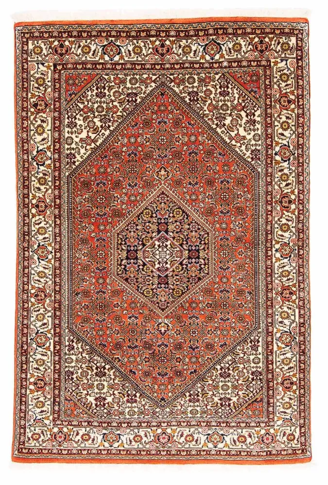 Persisk teppe - Bijar - 162 x 106 cm - rosa