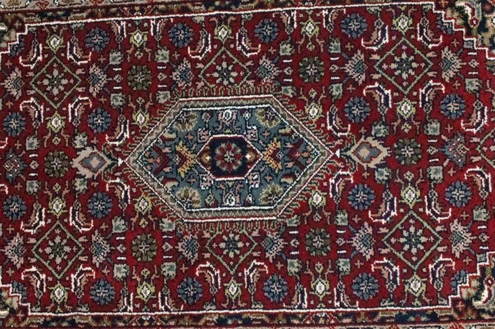 Persisk teppe - Bijar - 162 x 90 cm - rød