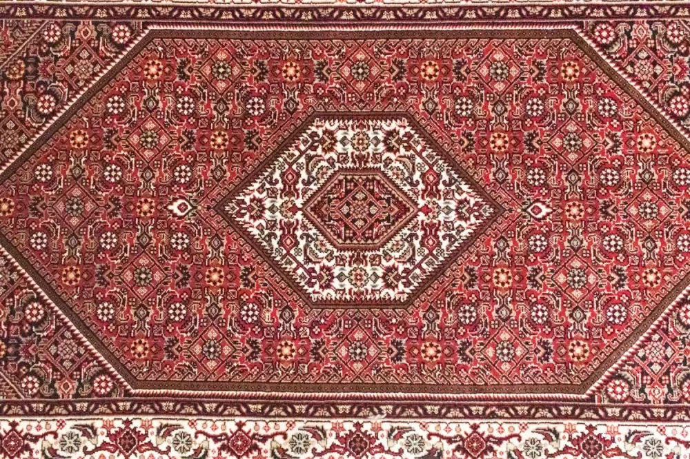 Persisk teppe - Bijar - 163 x 92 cm - rød