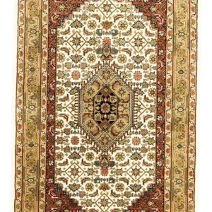 Persisk teppe - Bijar - 164 x 93 cm - beige