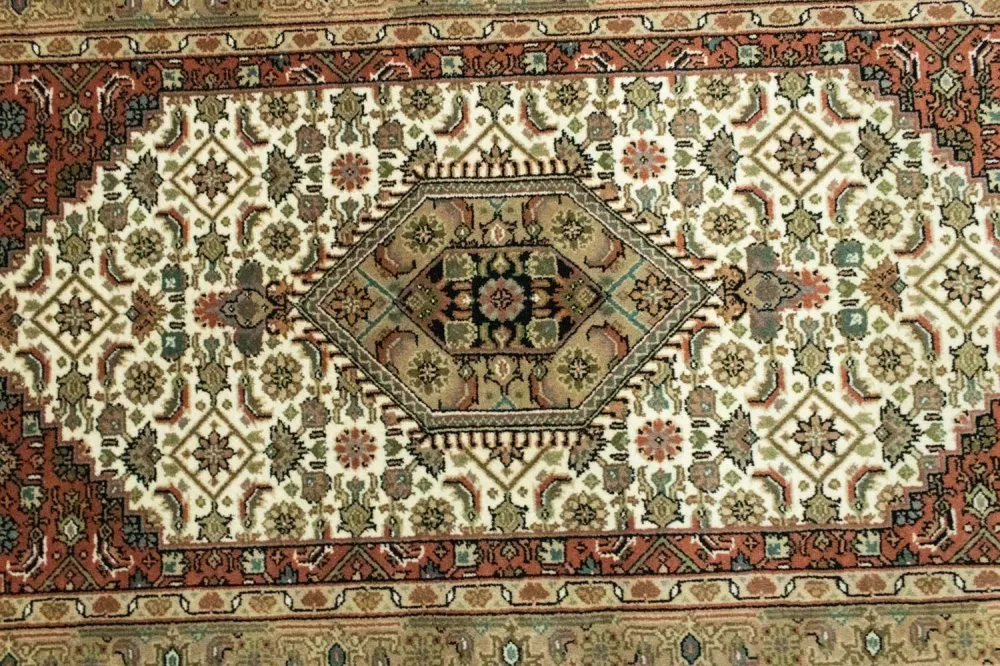 Persisk teppe - Bijar - 164 x 93 cm - beige