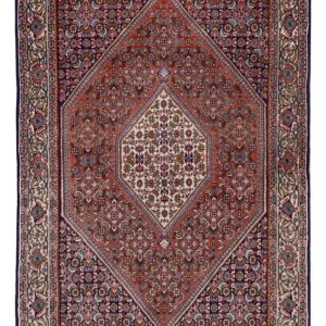 Persisk teppe - Bijar - 166 x 112 cm - rød