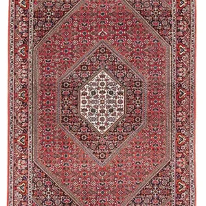 Persisk teppe - Bijar - 170 x 109 cm - rød