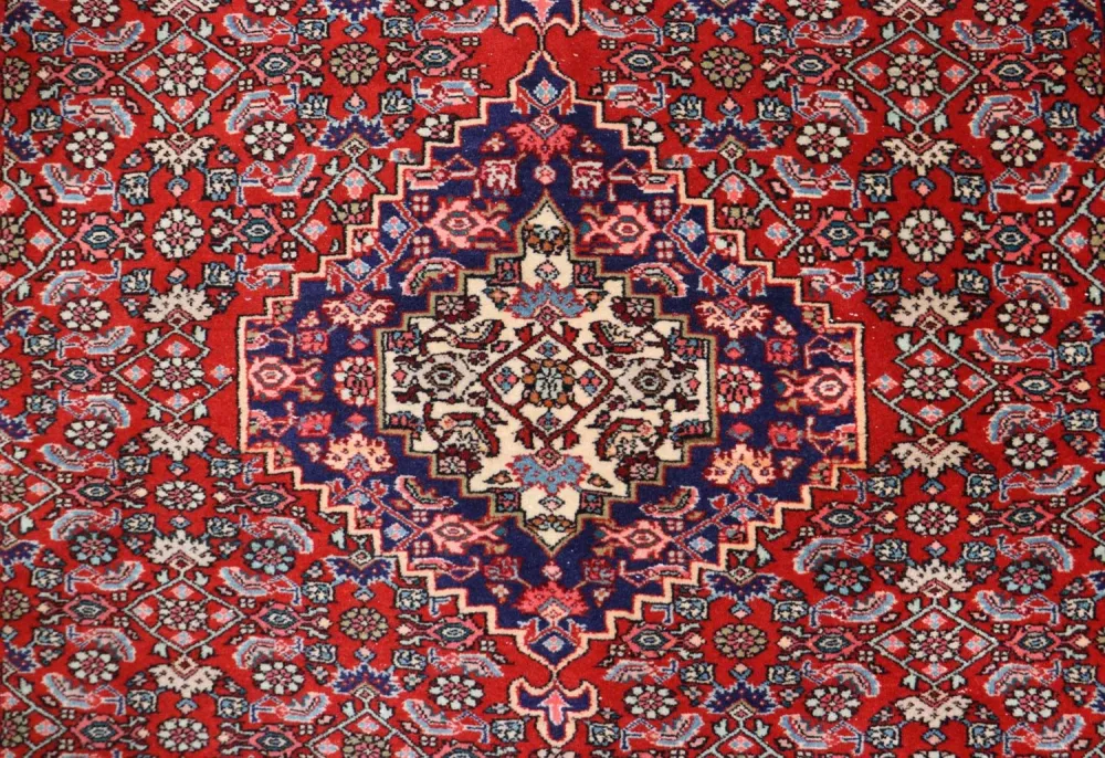 Persisk teppe - Bijar - 170 x 110 cm - brun