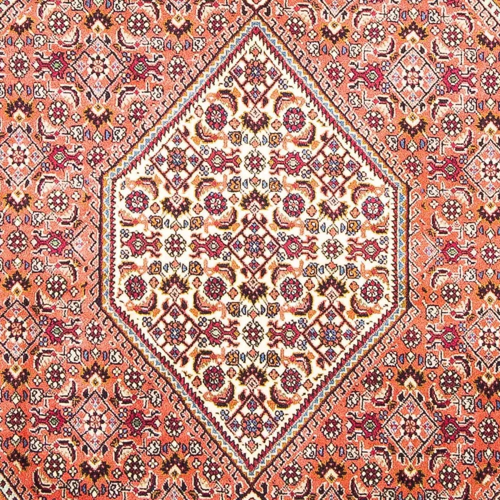 Persisk teppe - Bijar - 170 x 112 cm - lys rød