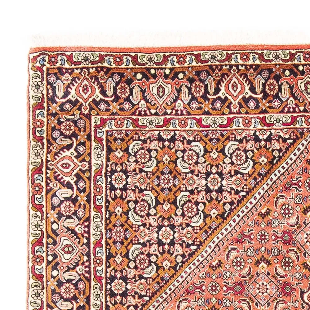 Persisk teppe - Bijar - 170 x 112 cm - lys rød