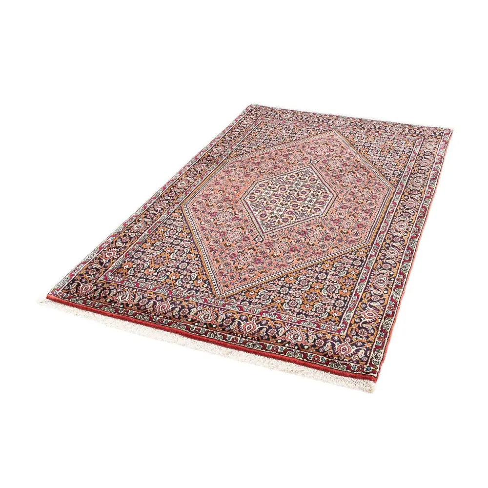 Persisk teppe - Bijar - 170 x 112 cm - lys rød