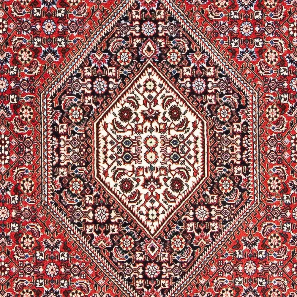 Persisk teppe - Bijar - 173 x 111 cm - lys rød