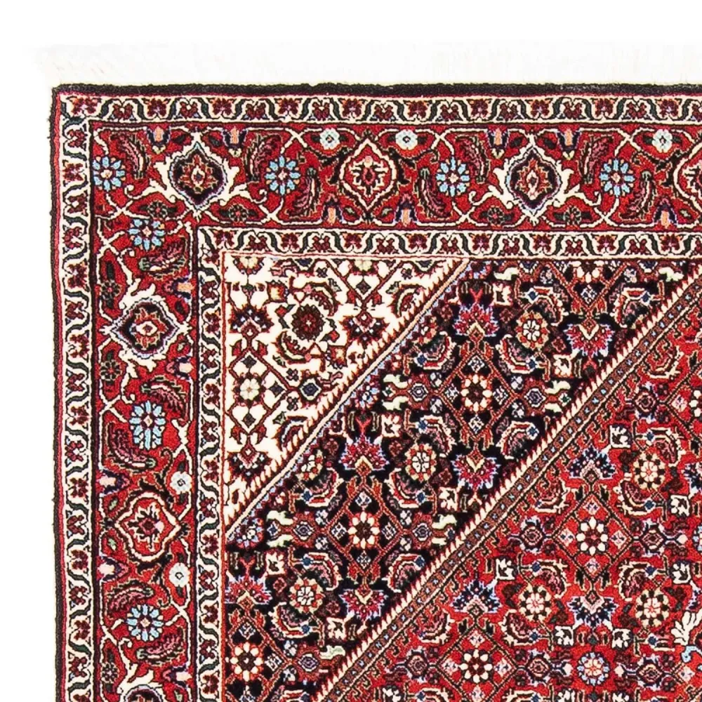 Persisk teppe - Bijar - 173 x 111 cm - lys rød